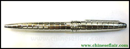 Copy Mont Blanc Meisterstuck Ballpoint Pen Stainless Steel